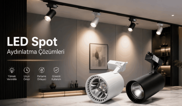 Led Spot Armatür Modelleri ile Modern Aydınlatma Çözümleri