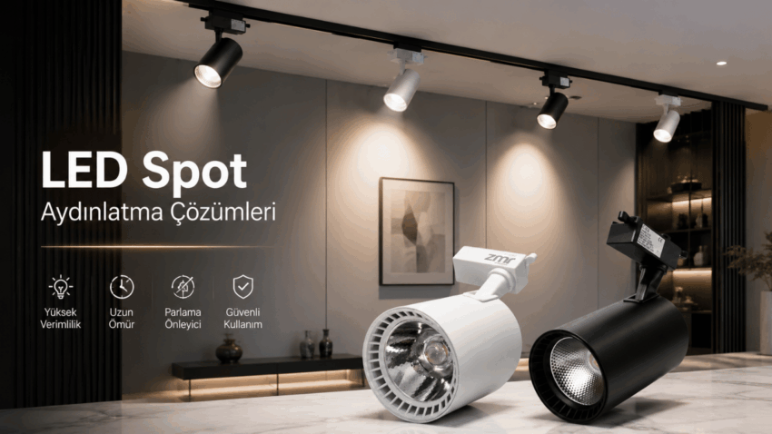 Led Spot Armatür Modelleri ile Modern Aydınlatma Çözümleri