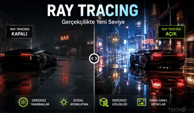 Ray Tracing Nedir? Oyunlarda Görüntü Kalitesini Nasıl Değiştiriyor?