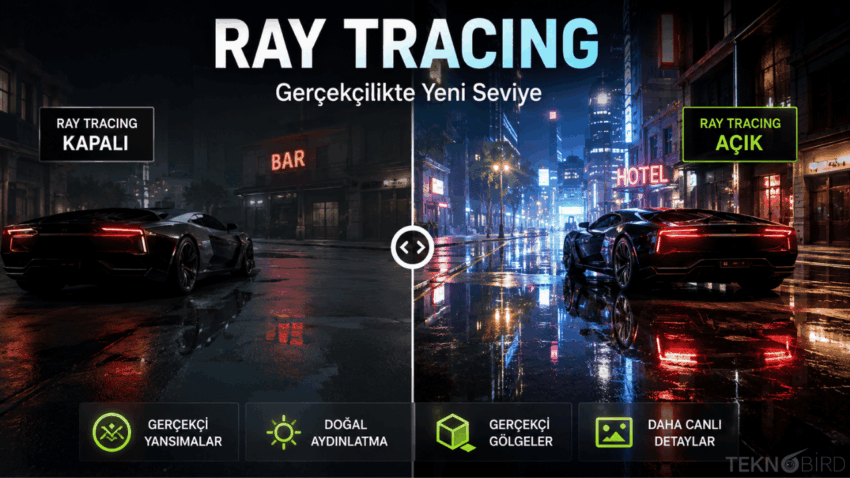 Ray Tracing Nedir? Oyunlarda Görüntü Kalitesini Nasıl Değiştiriyor?