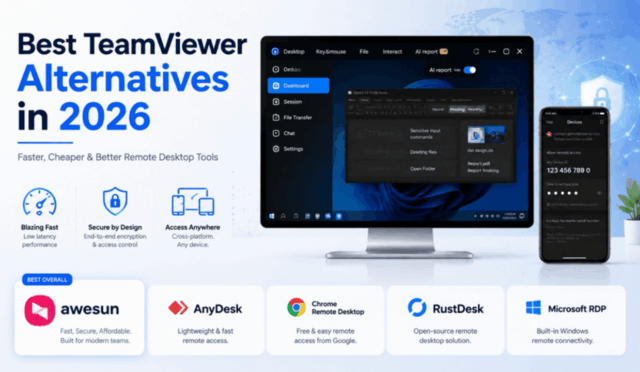 Top 3 TeamViewer Alternatives in 2026: Why High-Performance No Longer Costs a Fortune