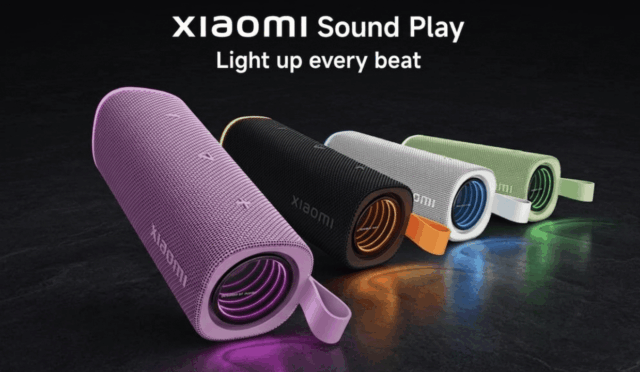 Xiaomi Sound Play Tanıtıldı: Red Dot Ödüllü Kompakt Bluetooth Hoparlör Global Pazarda