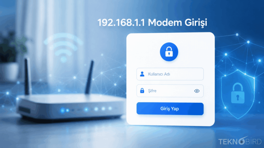 192.168.1.1 – Modem Arayüzü Admin Paneline Giriş (Login Admin) Rehberi