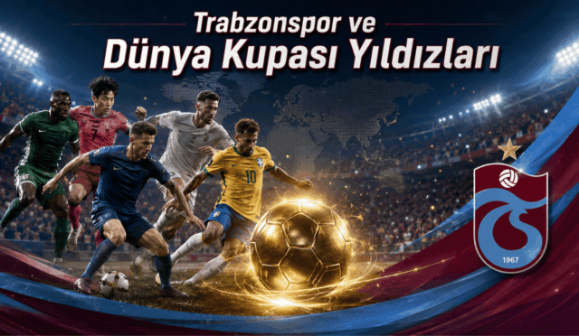 Almanya’dan Amerika’ya: Dünya Futbol Şampiyonalarında Forma Giyen Trabzonsporlu Oyuncular