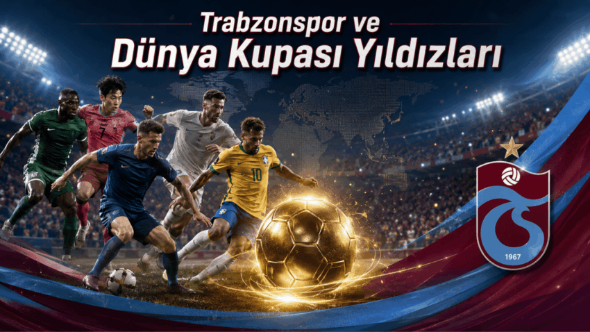 Almanya’dan Amerika’ya: Dünya Futbol Şampiyonalarında Forma Giyen Trabzonsporlu Oyuncular