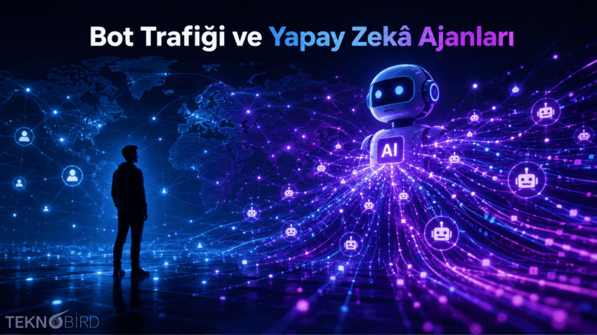 Botlar ve Yapay Zekâ Ajanları İnternet Trafiğinde İnsanları İlk Kez Geride Bıraktı