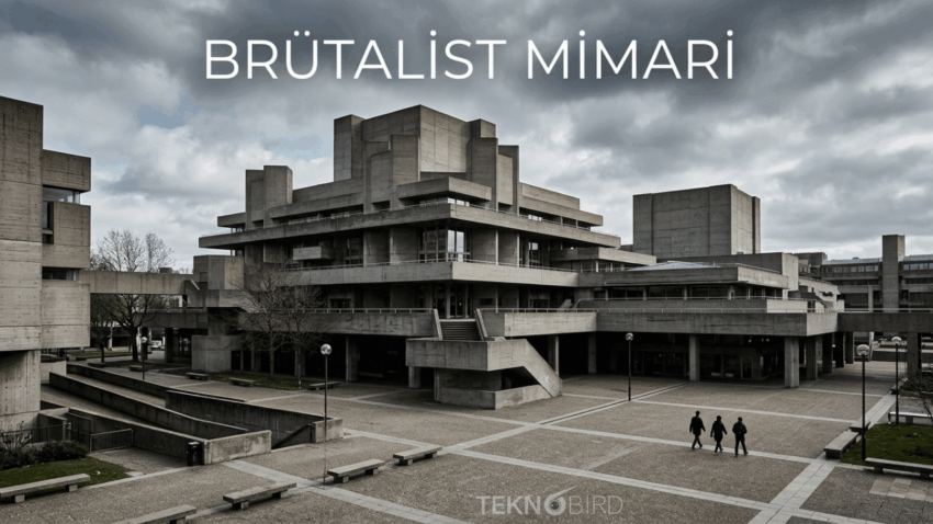 Brütalist Mimari Nedir? Betonun sert yüzüyle yükselen etkileyici şehir dili