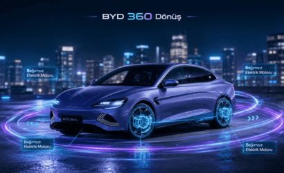 BYD’nin Yeni Elektrikli Sedanı Yerinde 360 Derece Dönebiliyor