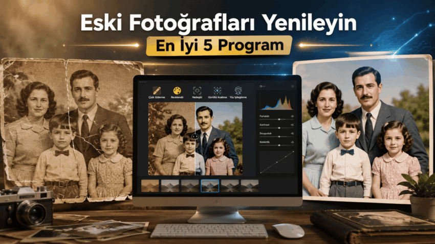 En İyi Fotoğrafları Onarma Programı: Zirvedeki 5 Yazılım