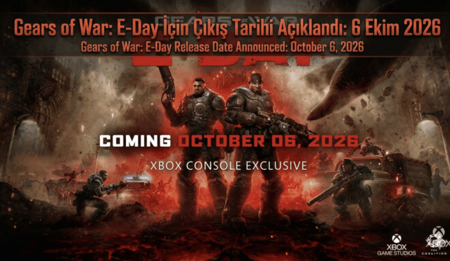 Gears of War: E-Day İçin Çıkış Tarihi Açıklandı: 6 Ekim 2026