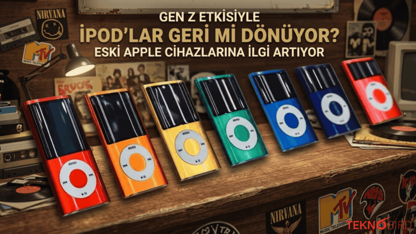 Gen Z Etkisiyle iPod’lar Geri Mi Dönüyor? Eski Apple Cihazlarına İlgi Artıyor