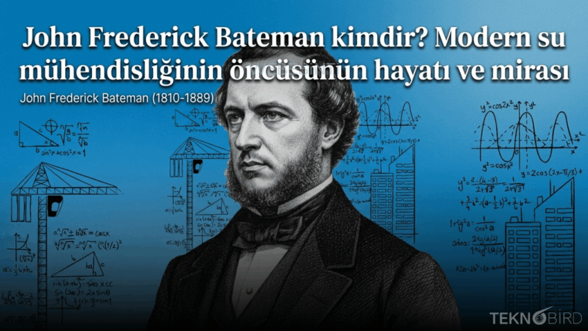 John Frederick Bateman kimdir? Modern Su Mühendisliğinin Öncüsü