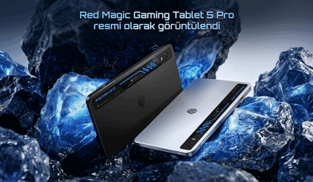 Nubia Red Magic Gaming Tablet 5 Pro’nun Tasarımını Gösterdi: Çentiksiz Ekran Dikkat Çekiyor