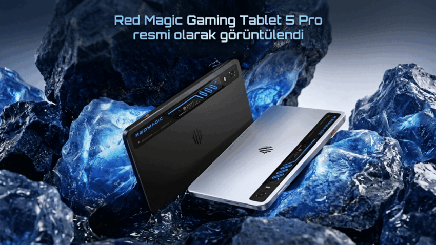 Nubia Red Magic Gaming Tablet 5 Pro’nun Tasarımını Gösterdi: Çentiksiz Ekran Dikkat Çekiyor