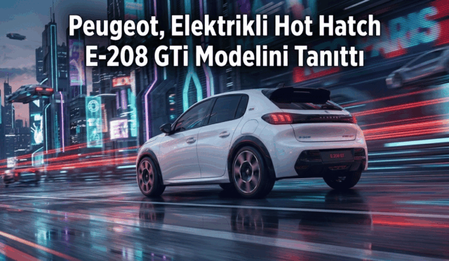 Peugeot, Elektrikli Hot Hatch E-208 GTi Modelini Tanıttı