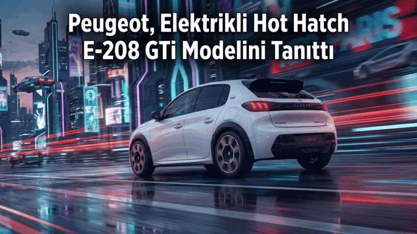 Peugeot, Elektrikli Hot Hatch E-208 GTi Modelini Tanıttı
