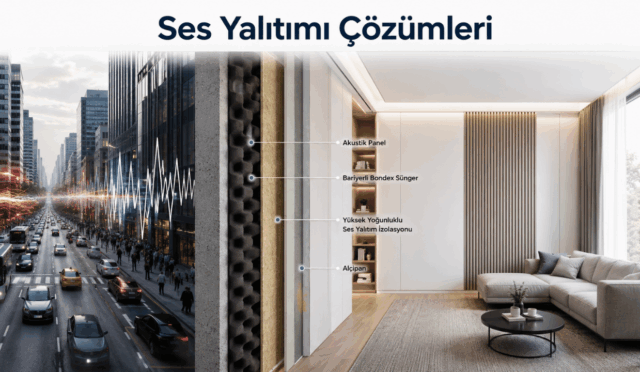 Ses Yalıtımı ile Daha Konforlu ve Huzurlu Yaşam Alanları