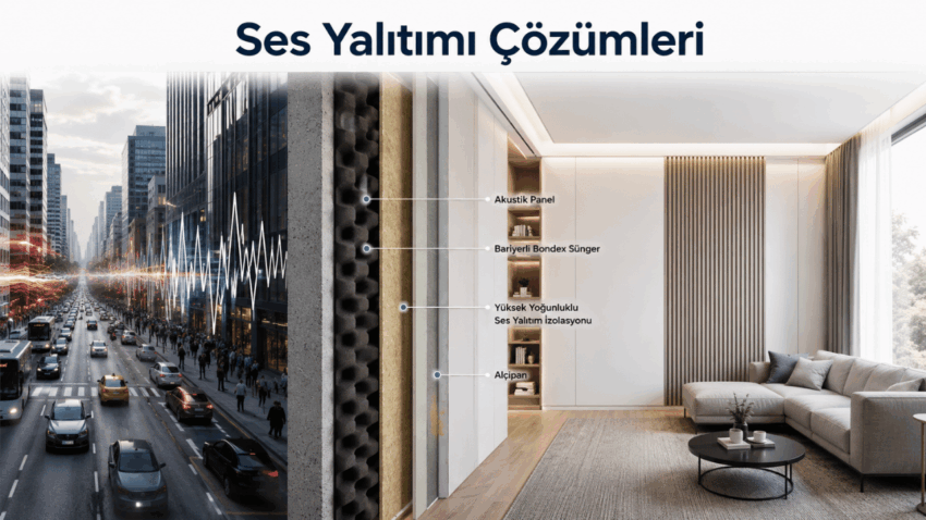 Ses Yalıtımı ile Daha Konforlu ve Huzurlu Yaşam Alanları