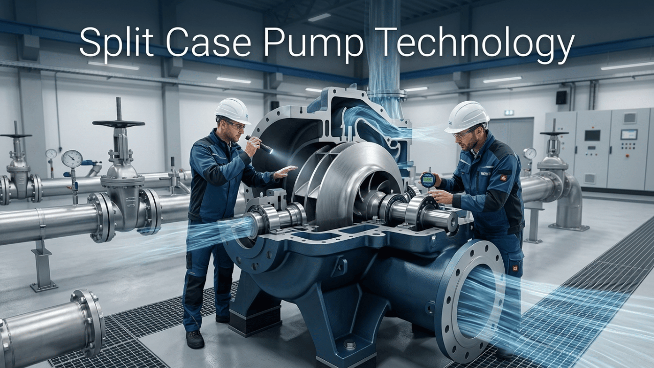 How Many Split Case Design Example Split Casing Pump Casing: Split Case Pump, Suction and Double-Suction ...