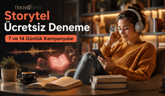 Storytel Ücretsiz Deneme Hesabı Nasıl Alınır?