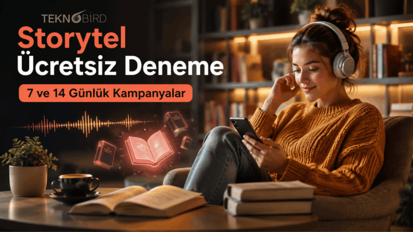 Storytel Ücretsiz Deneme Hesabı Nasıl Alınır?