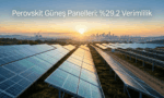 Trina Solar’dan Rekor: Perovskit Güneş Panellerinde Verimlilik %29,2’ye Ulaştı