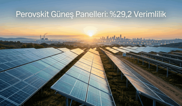 Trina Solar’dan Rekor: Perovskit Güneş Panellerinde Verimlilik %29,2’ye Ulaştı