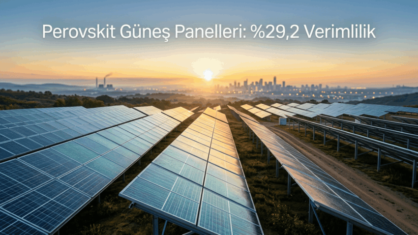 Trina Solar’dan Rekor: Perovskit Güneş Panellerinde Verimlilik %29,2’ye Ulaştı
