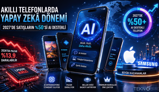 Yapay Zekâ 2027’de Telefon Pazarının Yarısını Aşabilir