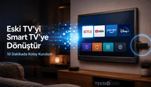 Yeni TV Almaya Gerek Yok! Eski Televizyonu Smart TV’ye Dönüştürün