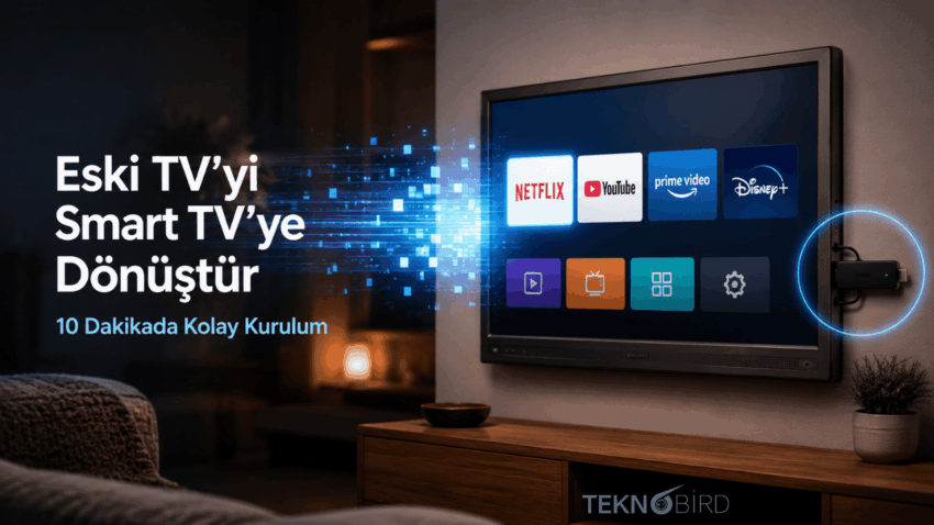 Yeni TV Almaya Gerek Yok! Eski Televizyonu Smart TV’ye Dönüştürün