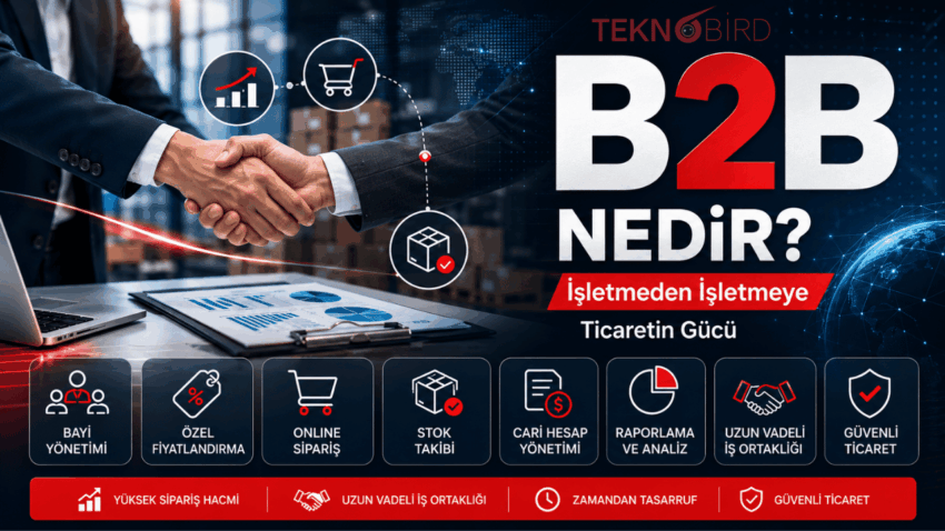 B2B Nedir? B2B Ne Demek? İş Dünyasında B2B Modeli Rehberi (2026)