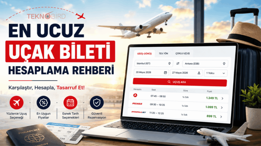 En Ucuz Uçak Bileti Hesaplama (2026 Rehberi)