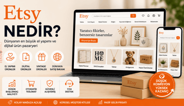 Etsy Nedir? Etsy’de Satış Nasıl Yapılır? (2026 Güncel Rehber)