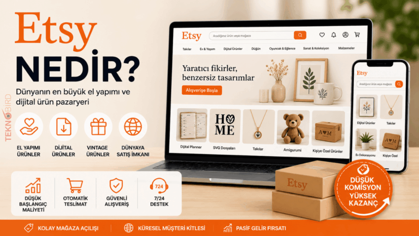Etsy Nedir? Etsy’de Satış Nasıl Yapılır? (2026 Güncel Rehber)