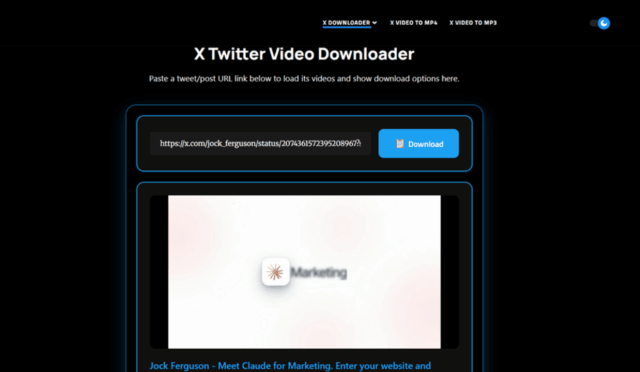 Guide: How to Use Xdownloader.io to Download Twitter Videos Online For Free