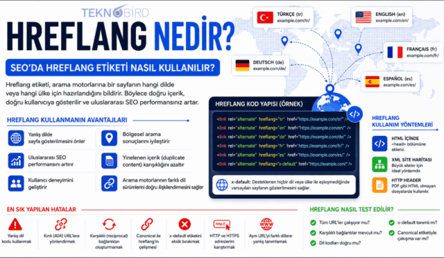 Hreflang Nedir? SEO’da Hreflang Etiketi Nasıl Kullanılır? (2026 Rehberi)
