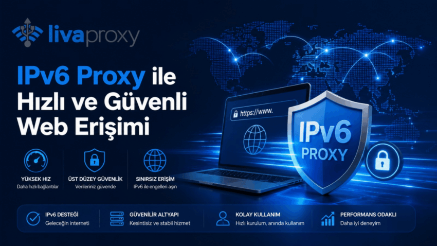 IPv6 Proxy ile Hızlı ve Güvenli Web Erişimi