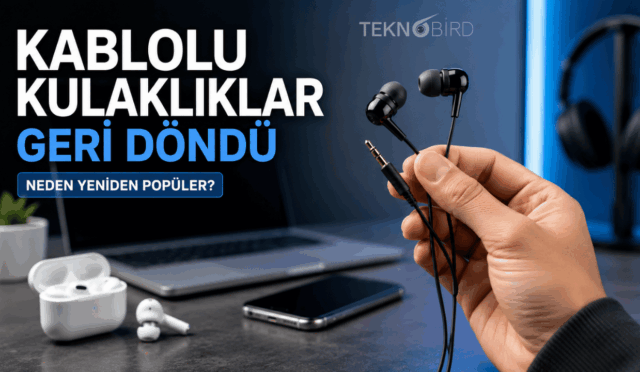 Kablolu Kulaklıklar Neden Yeniden Popüler Oldu? Kullanıcılar Neden Kablosuz Modelleri Bırakıyor?