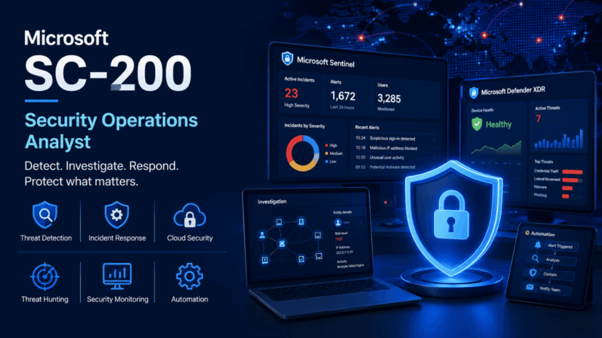 Microsoft SC-200: A Complete Guide to the Microsoft Security Operations Analyst Certification