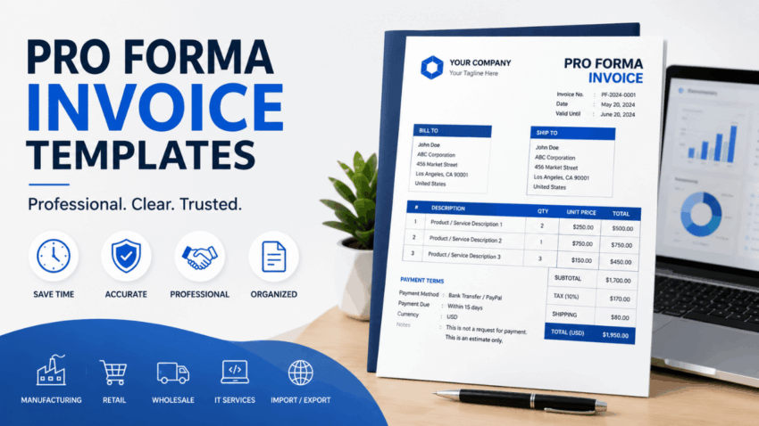 Pro Forma Invoice Templates: A Complete Guide for Businesses and Freelancers