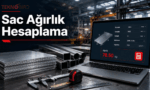 Sac ağırlık hesaplama aracı ile çelik sac, boru, kutu profil ve metal malzemelerin ağırlığını uzunluk, genişlik ve kalınlığa göre online hesaplama.
