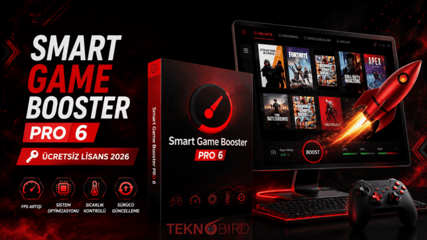 Smart Game Booster Pro 6 VIP Ücretsiz Hesap 2026