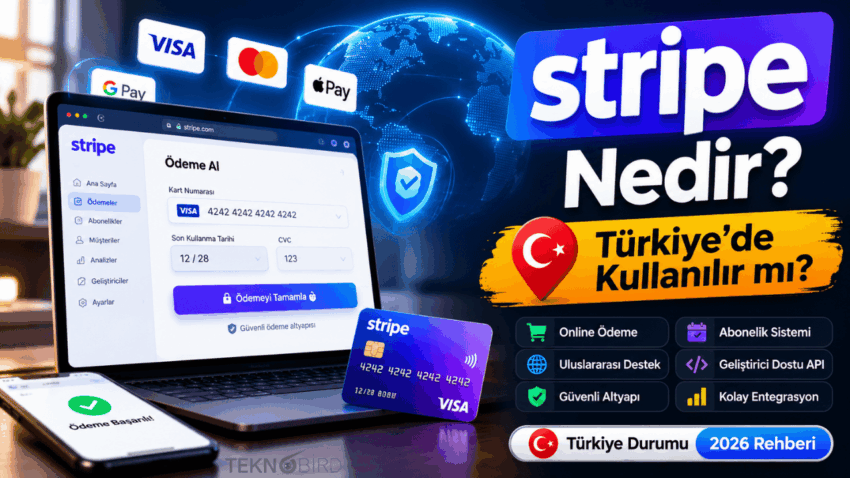 Stripe Nedir? Nasıl Çalışır? Türkiye’de Kullanılabilir mi? (2026 Rehberi)