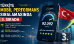 Türkiye, 2026 mobil internet performansı sıralamasında kendi gelir grubundaki ülkeler arasında 3. sırada yer aldı.