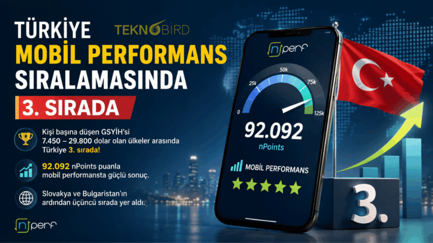 Türkiye, Mobil İnternet Performansında Kendi Gelir Grubunda İlk 3’e Girdi