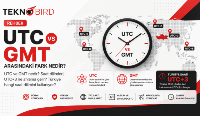 UTC ve GMT Aynı mı? UTC ile GMT Arasındaki Farklar ve Saat Dilimleri Rehberi