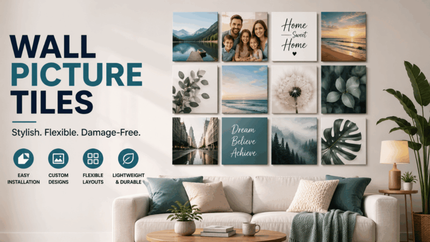 Wall Picture Tiles: A Complete Guide to Stylish and Damage-Free Home Décor