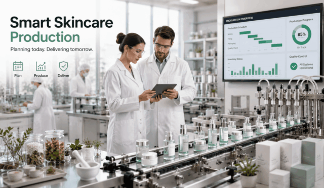 Why Reliable Production Planning Supports Sustainable Skincare Growth