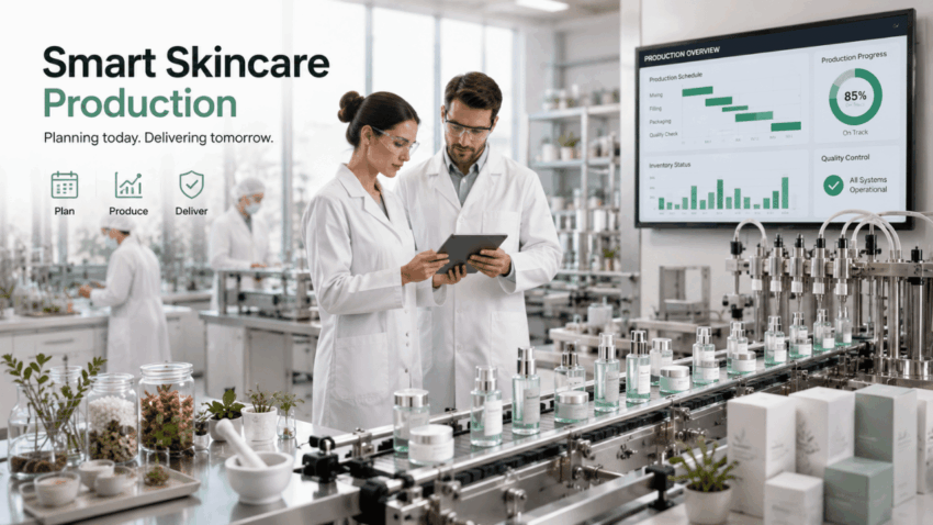 Why Reliable Production Planning Supports Sustainable Skincare Growth